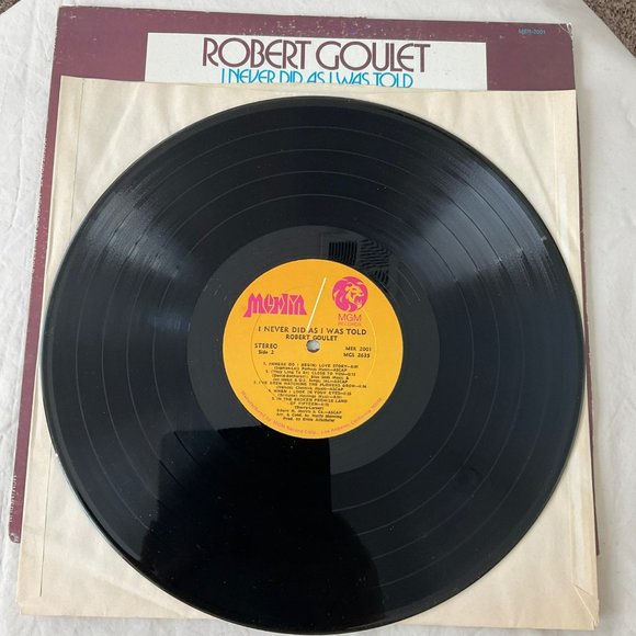 Robert Goulet: I Never Did As I Was Told Vintage Vinyl Record - Picture 7 of 9